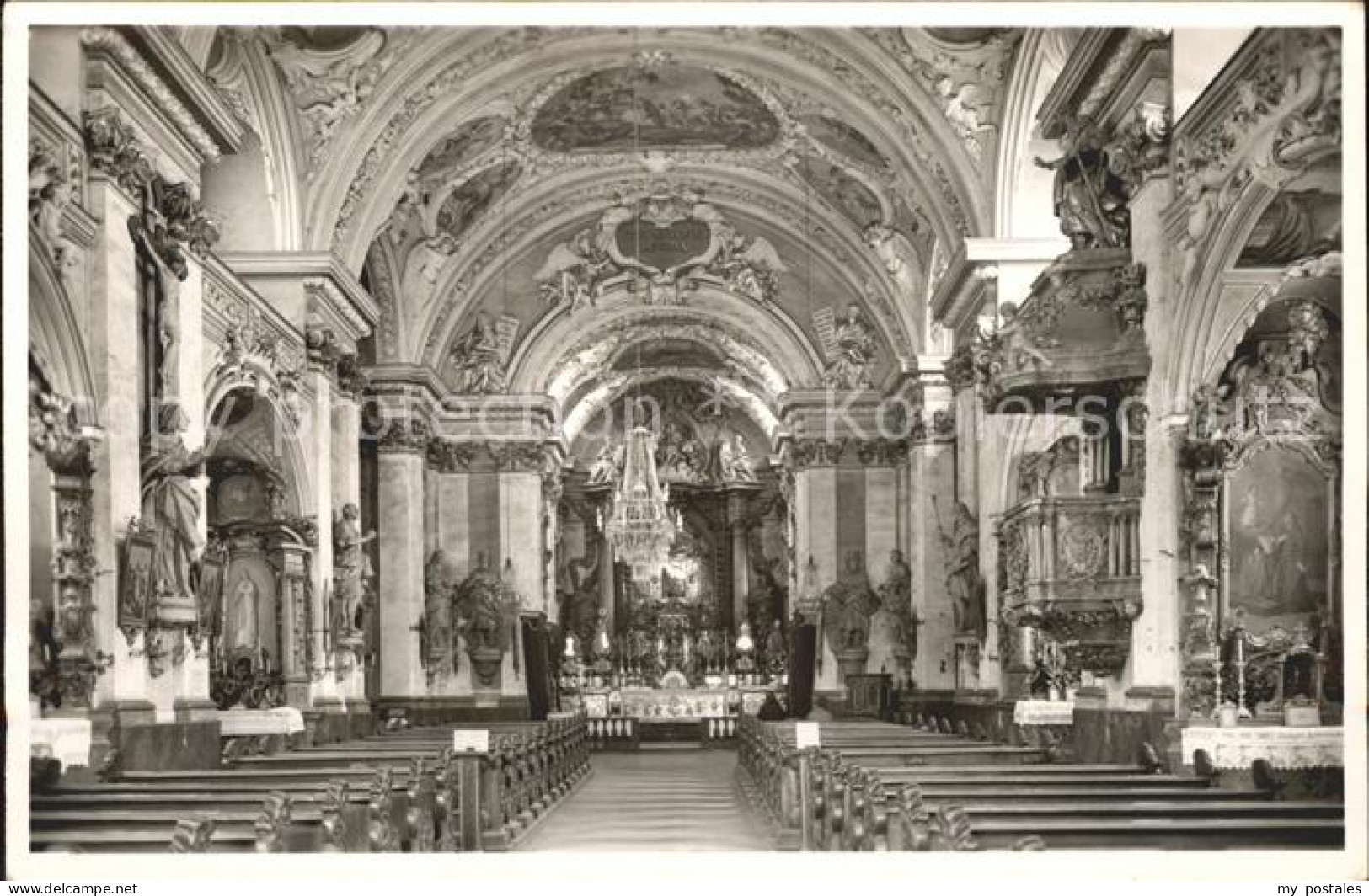 71680254 Amberg Oberpfalz Bergkirche Amberg