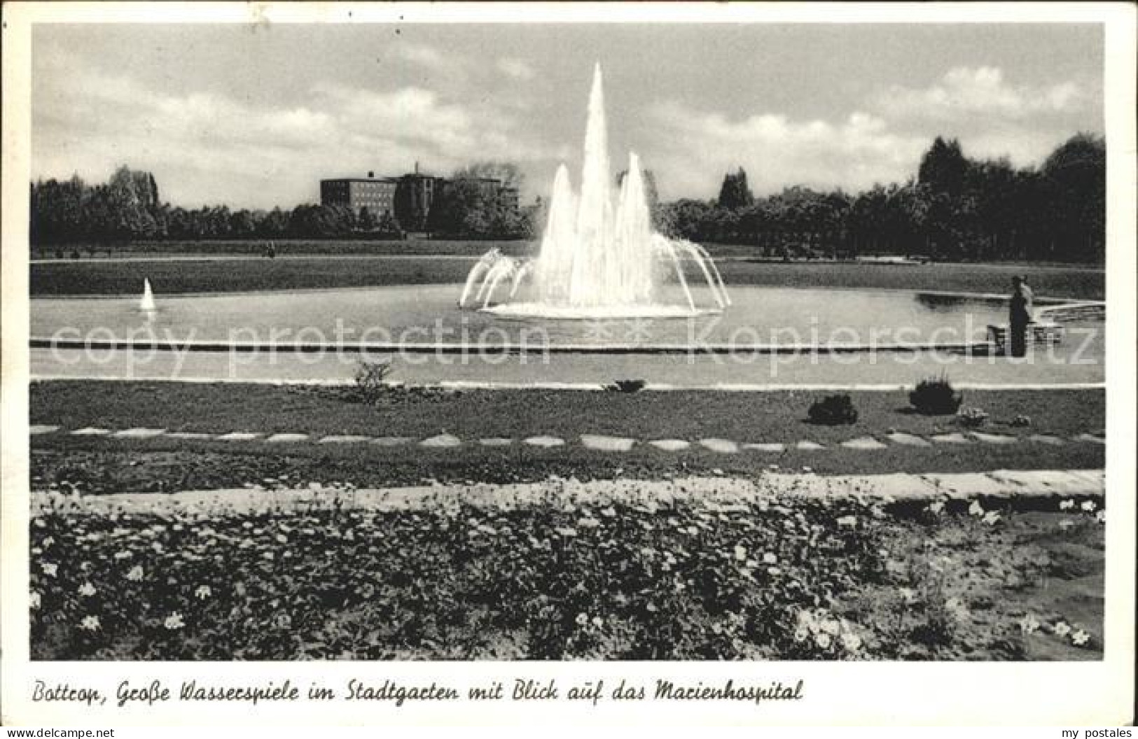 71725242 Bottrop Wasserspiele Stadtgarten Marienhospital Bottrop