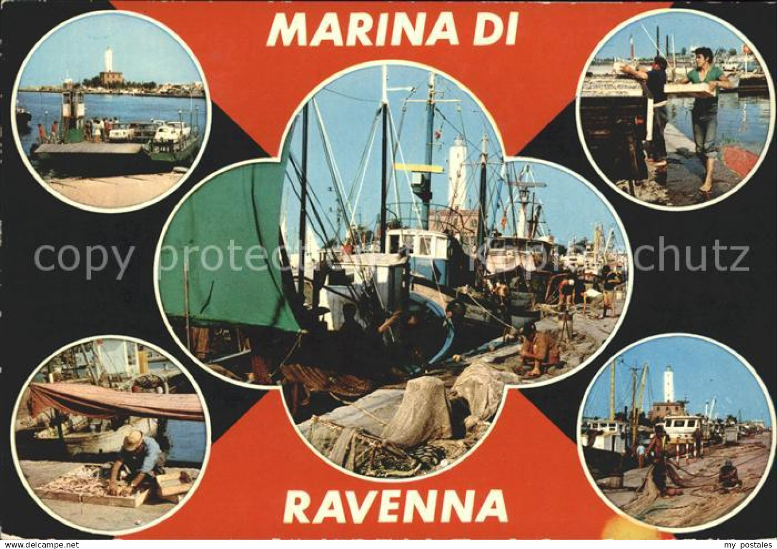 71741342 Ravenna Italia Marina di Ravenna Fischer Hafen