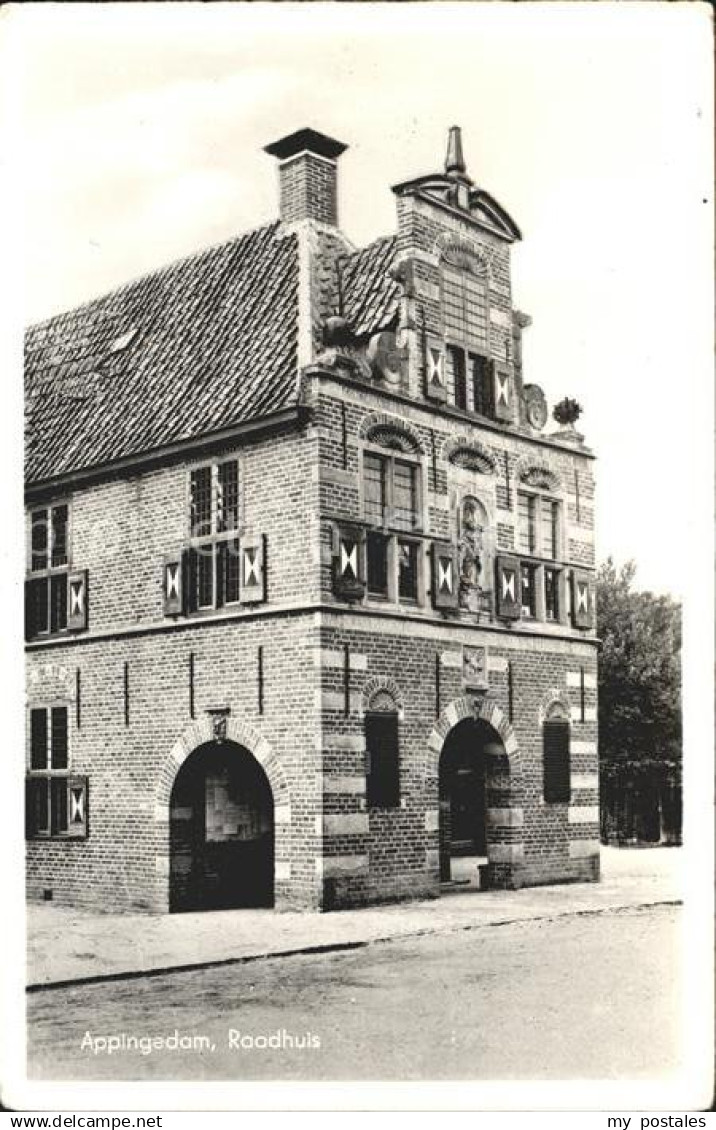 71804293 Appingedam Groningen Raadhuis Rathaus