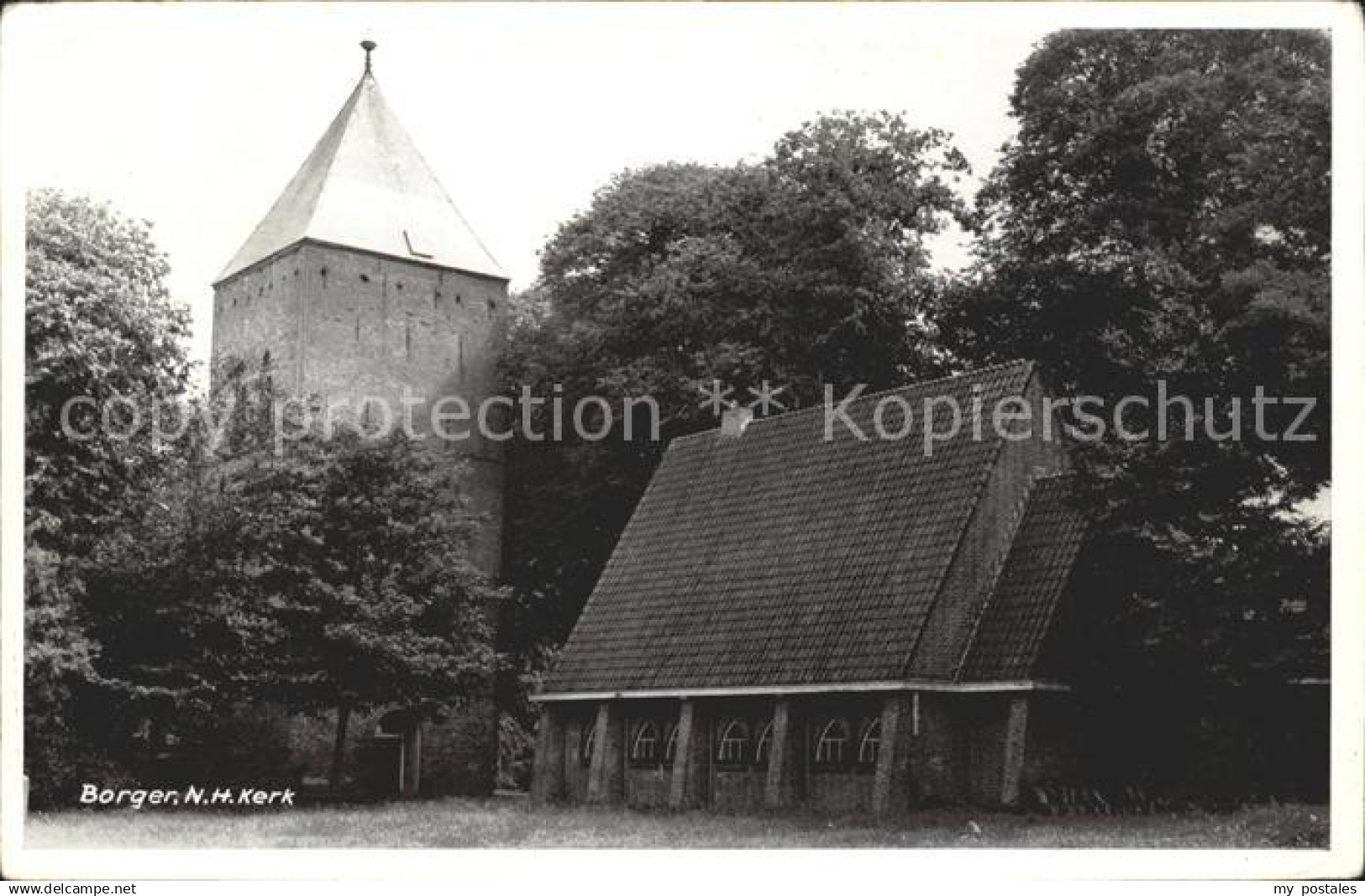 71804322 Borger Drenthe NH Kerk Kirche