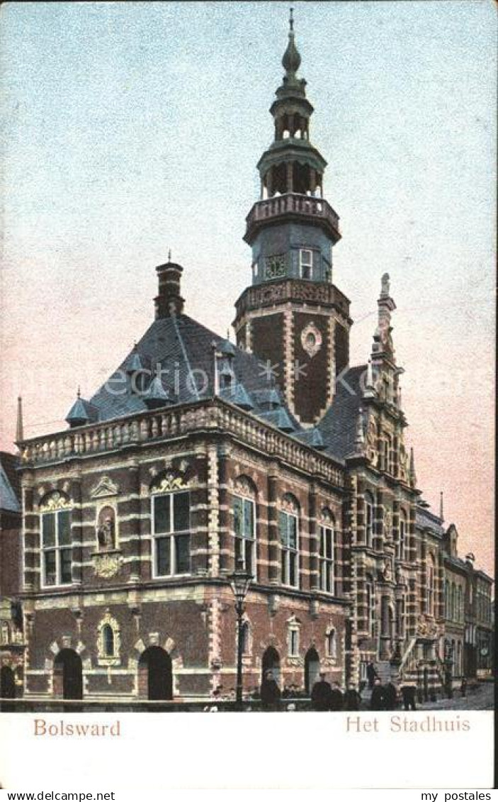 71807562 Bolsward Boalsert Stadhuis Rathaus