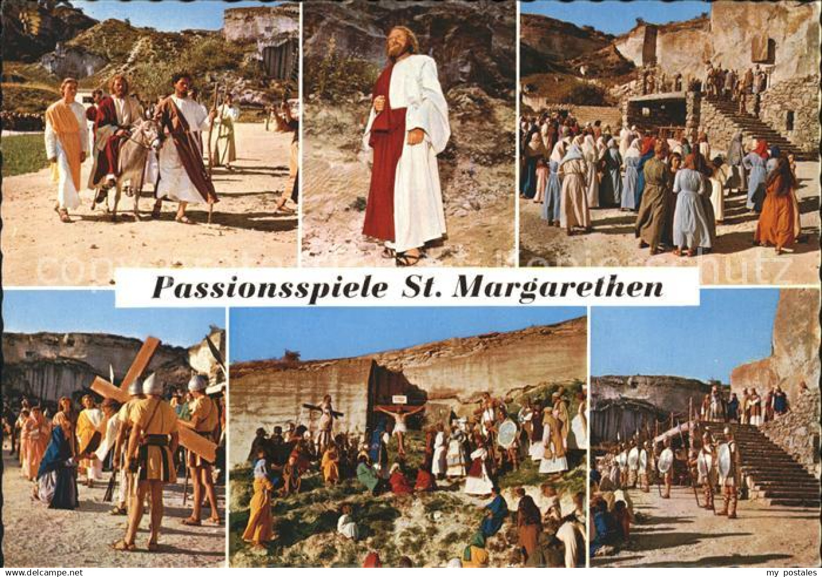 71812709 St Margarethen Sierning Passionsspiele Details Roemersteinbruch