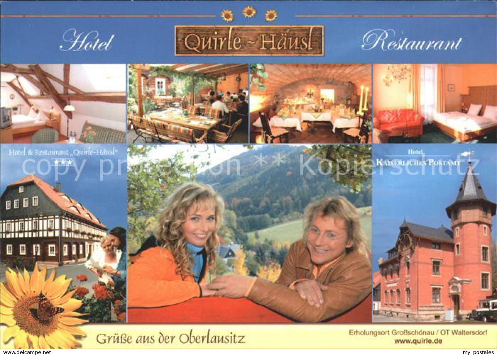 71823002 Waltersdorf Oberlausitz Hotel-Restaurant Quirle-Haeusl