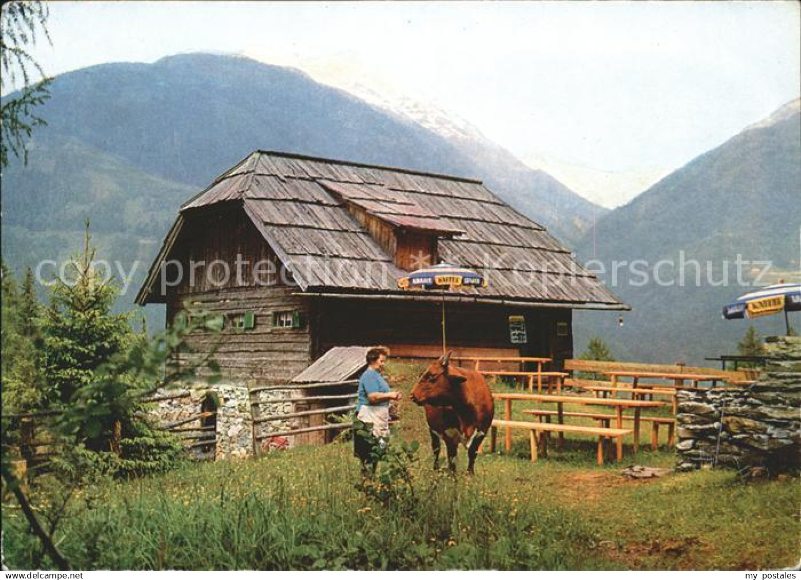 71866379 Obervellach Kaernten Almgasthaus Launsberg