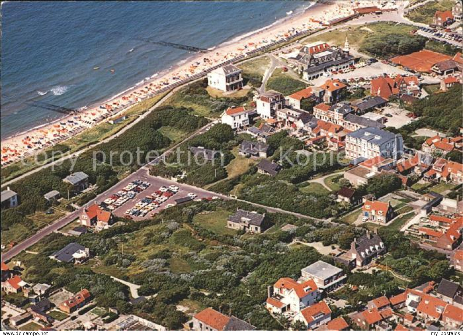 71872445 Domburg Walcheren Fliegeraufnahme