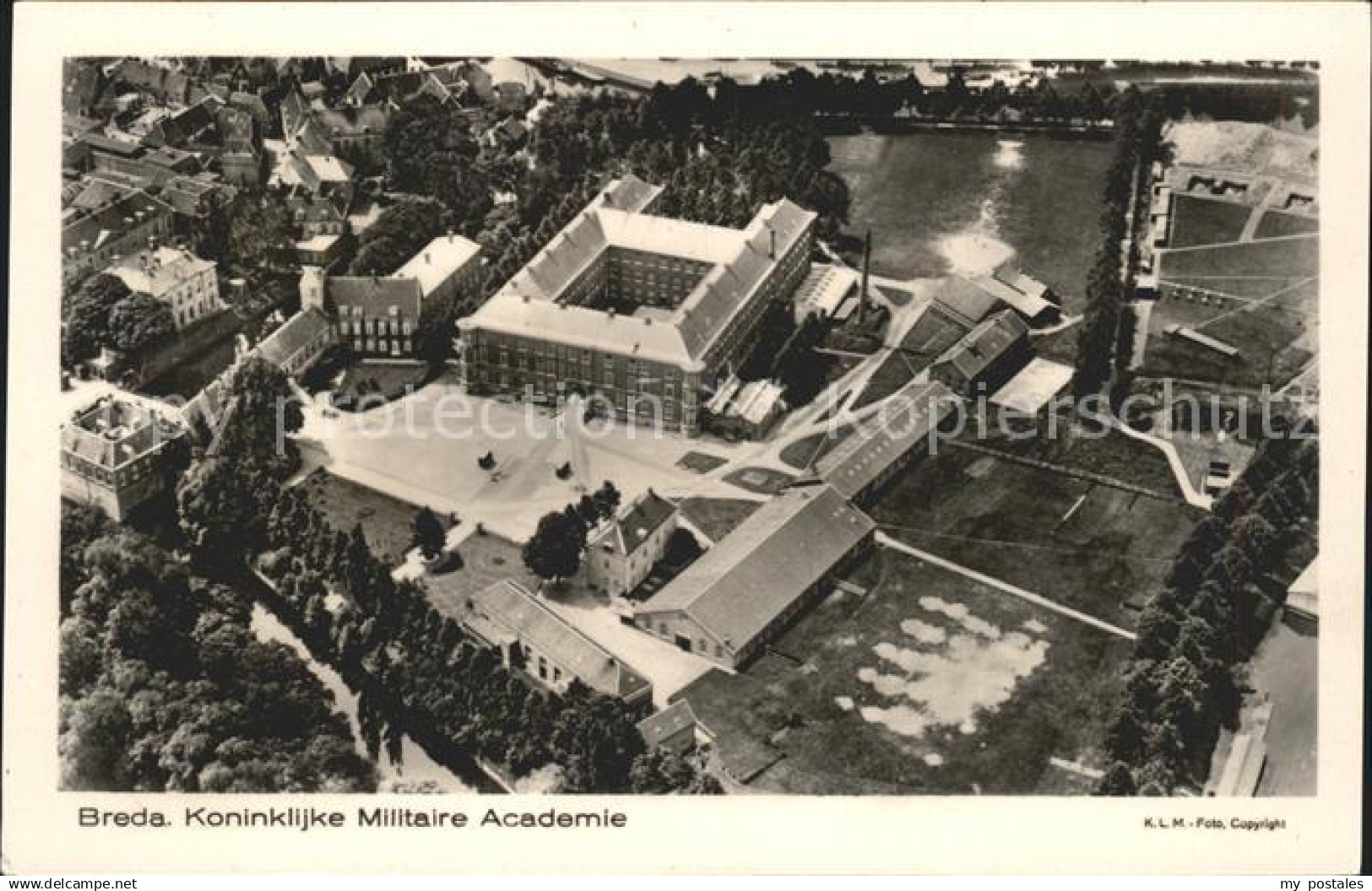 71894900 Breda Noord-Brabant Fliegeraufnahme Militaire Academie