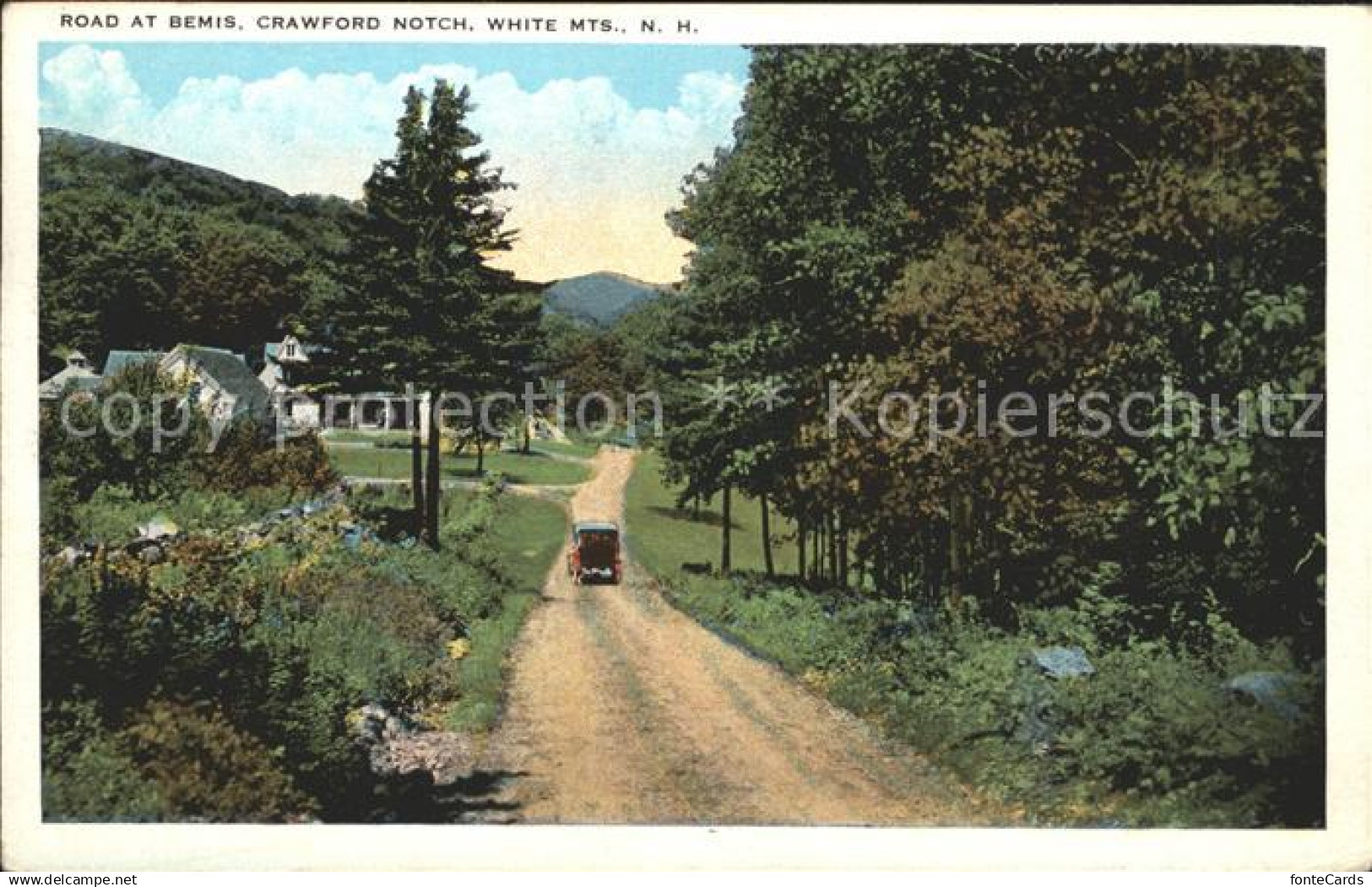 71897060 White Mountains New Hampshire Road Bemis Crawford Notch