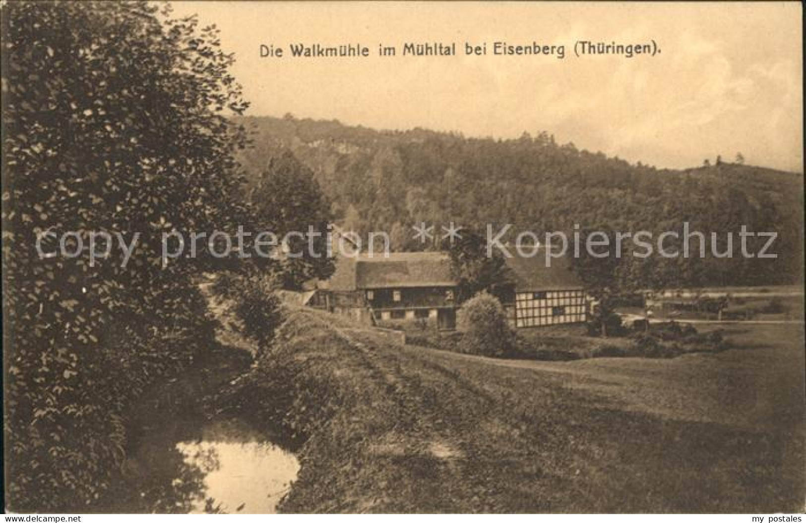 71906832 Eisenberg Thueringen Walkmuehle im Muehltal Eisenberg