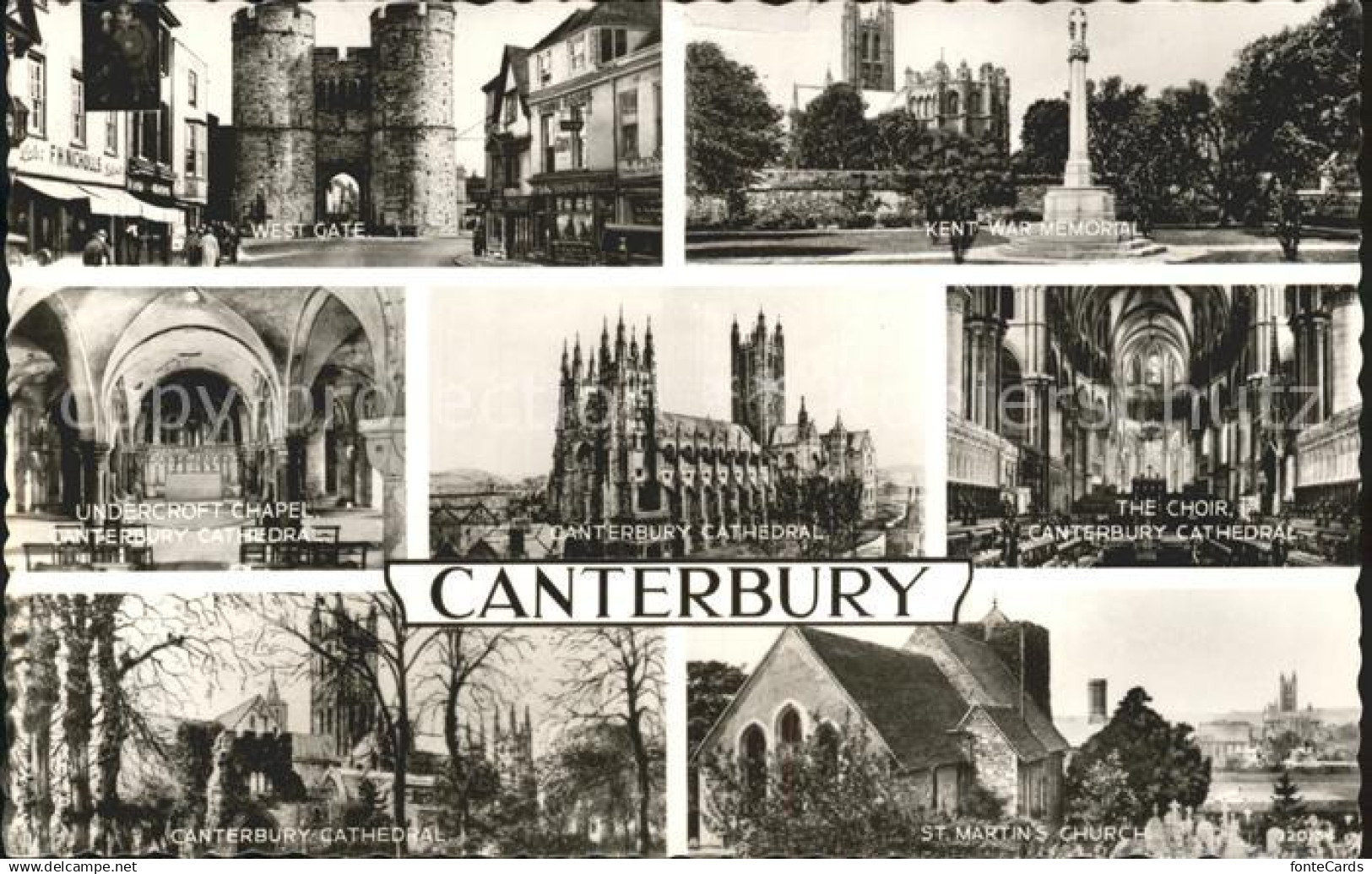 71911754 Canterbury Kent Chor Cathedral Kent Memorial West Gate