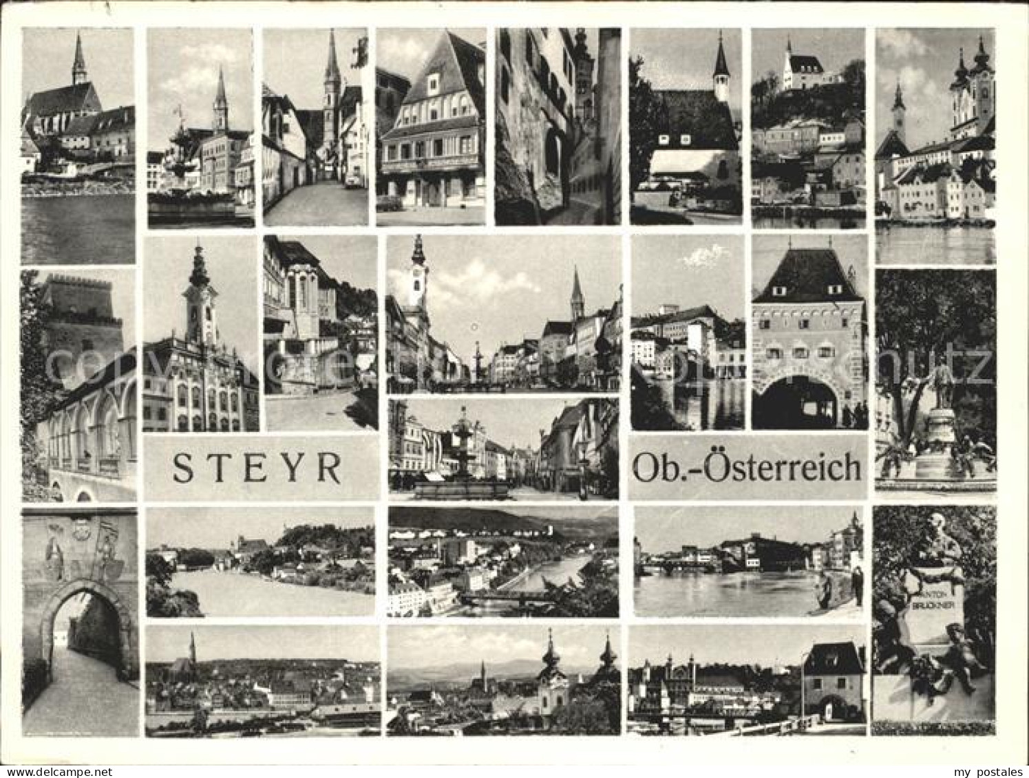 71921285 Steyr Enns Oberoesterreich Teilansichten Steyr