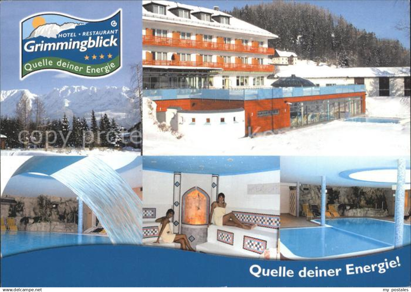 71926802 Bad Mitterndorf Hotel Restaurant Grimmingblick Hallenbad Wellness Sauna