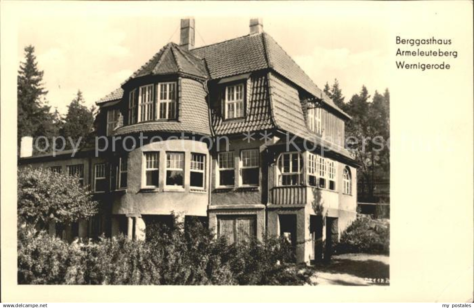 71928337 Wernigerode Harz Berggasthaus Armeleuteberg Wernigerode