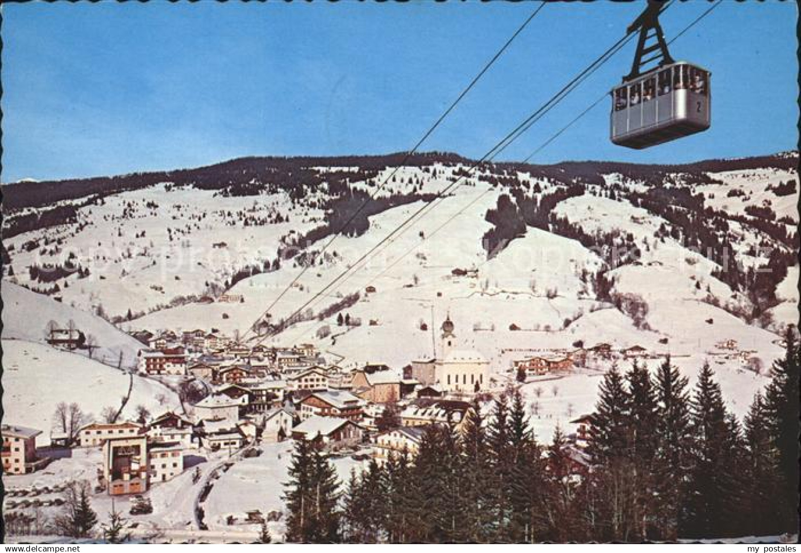 71929218 Saalbach-Hinterglemm Schattenbergseilbahn Saalbach