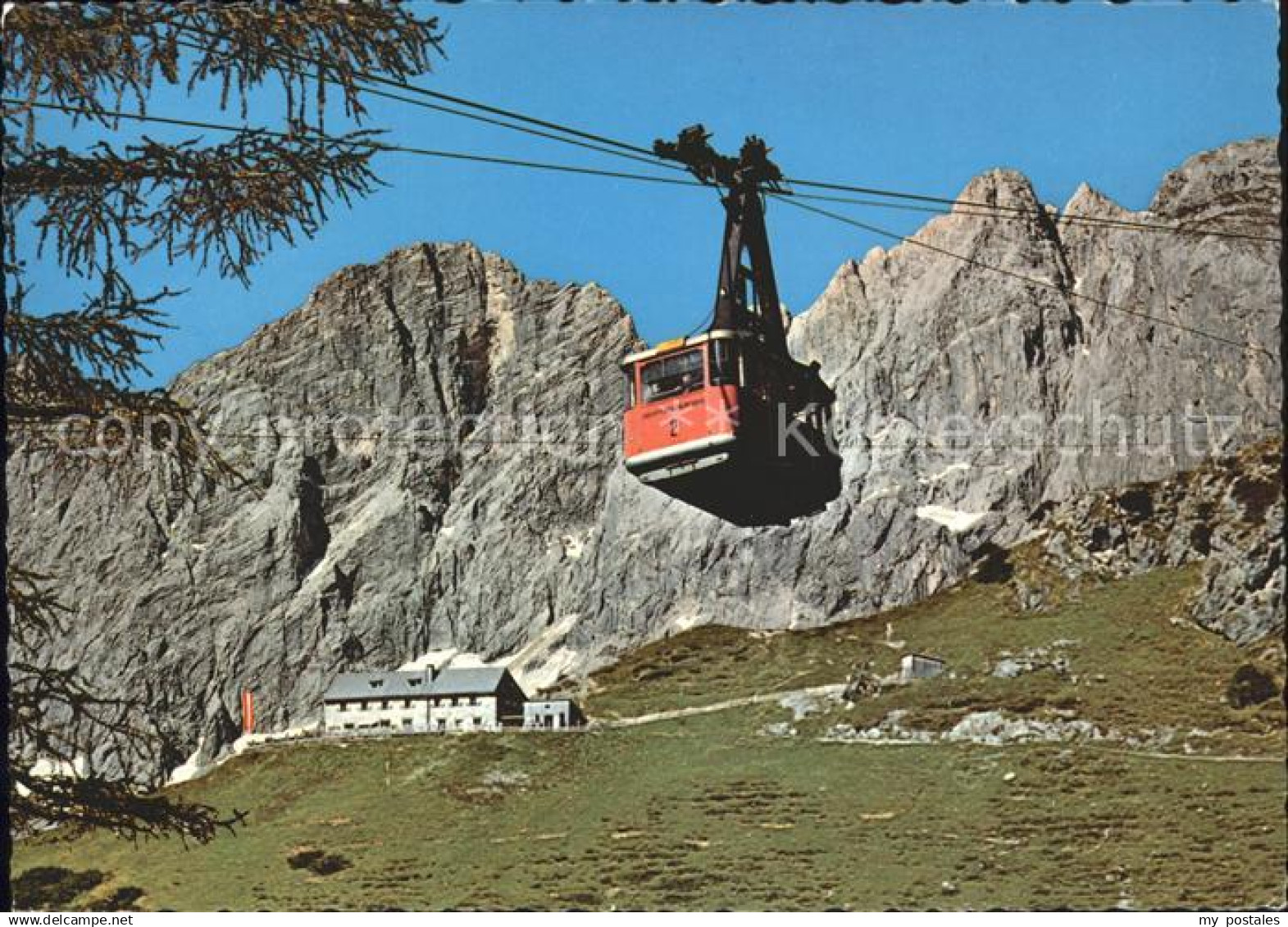 71929256 Ramsau Dachstein Steiermark Suedwandhuette Seilbahn Ramsau am Dachstein