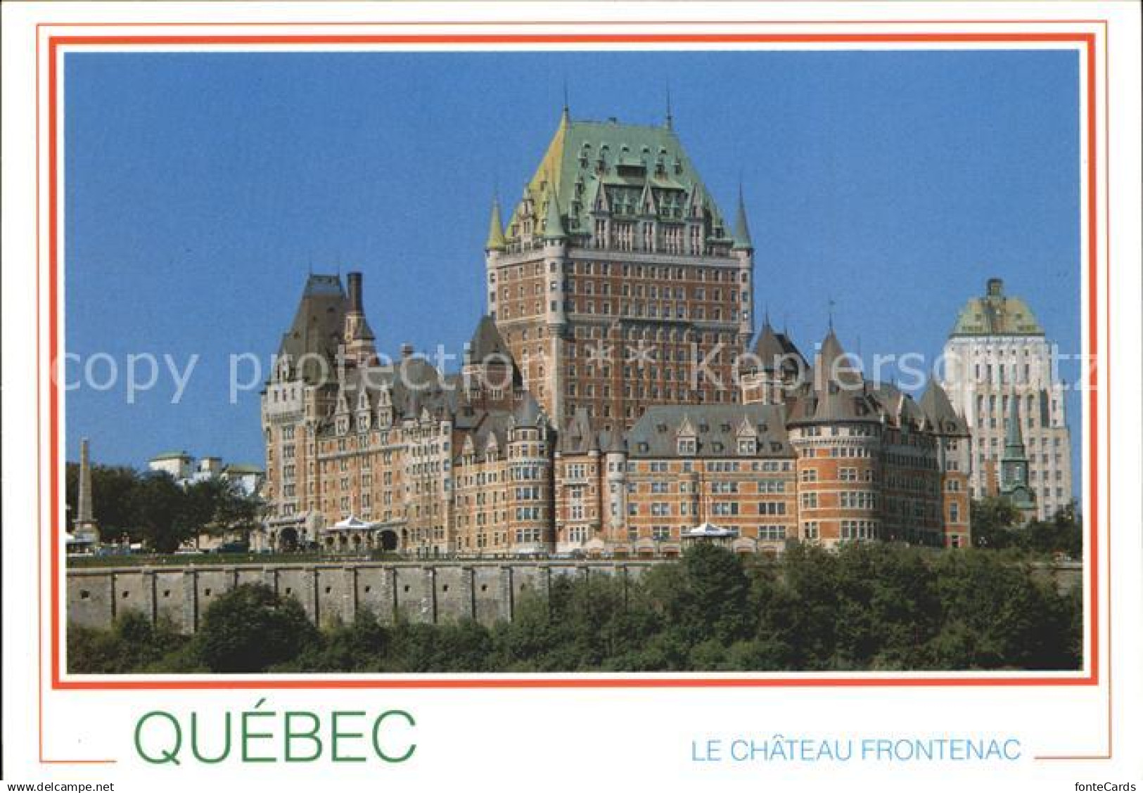 71939374 Quebec Le Chateau Frontenac