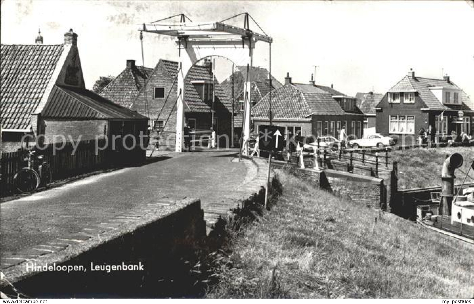 71940936 Hindeloopen Leukenbank Zugbruecke