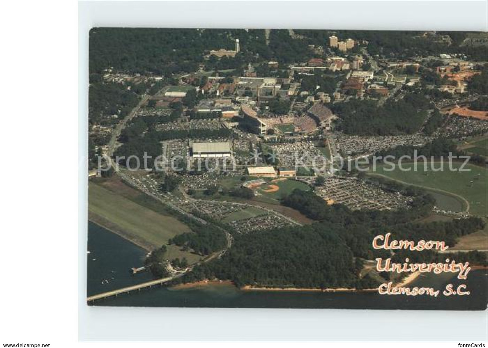 71941616 Clemson University Fliegeraufnahme