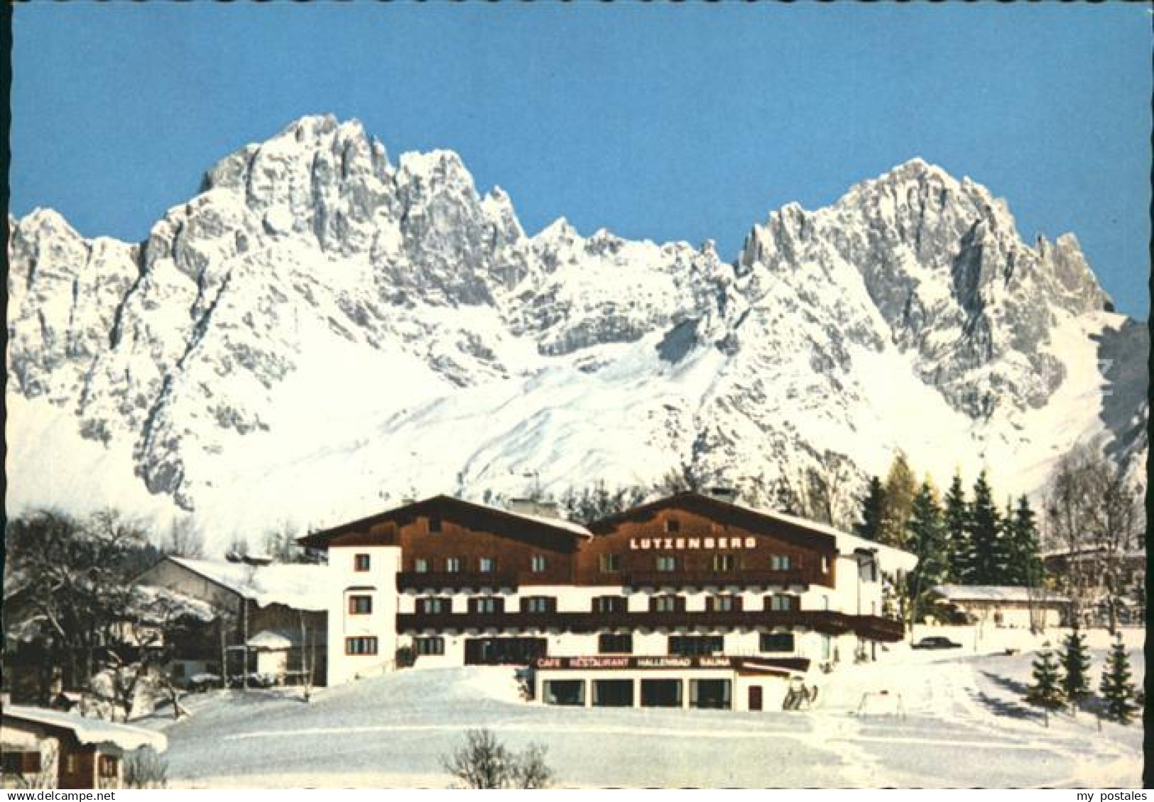 71952944 Kitzbuehel Tirol Hotel Restaurant Lutzen Berg