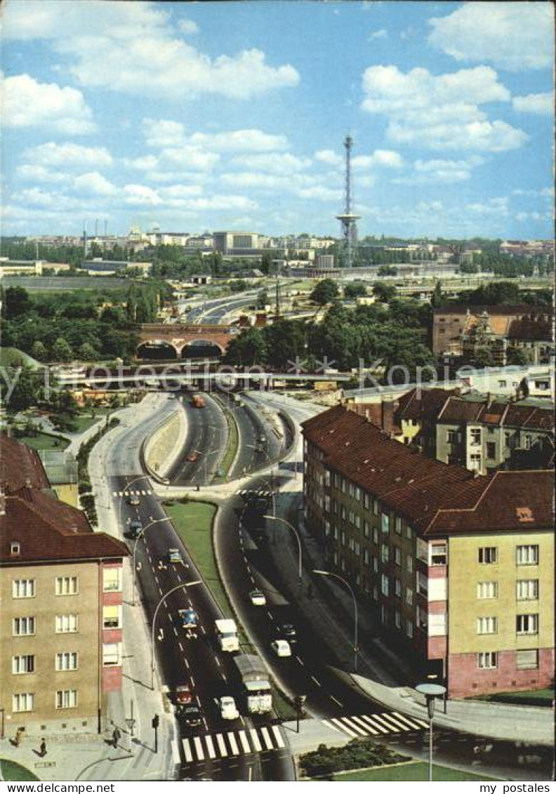 71962668 Halensee Berlin Stadtautobahn Funkturm  Halensee Berlin