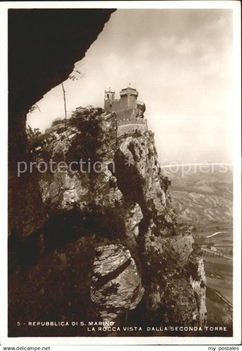 71964519 San Marino San Marino La Rocca vista dalla Seconda Torre