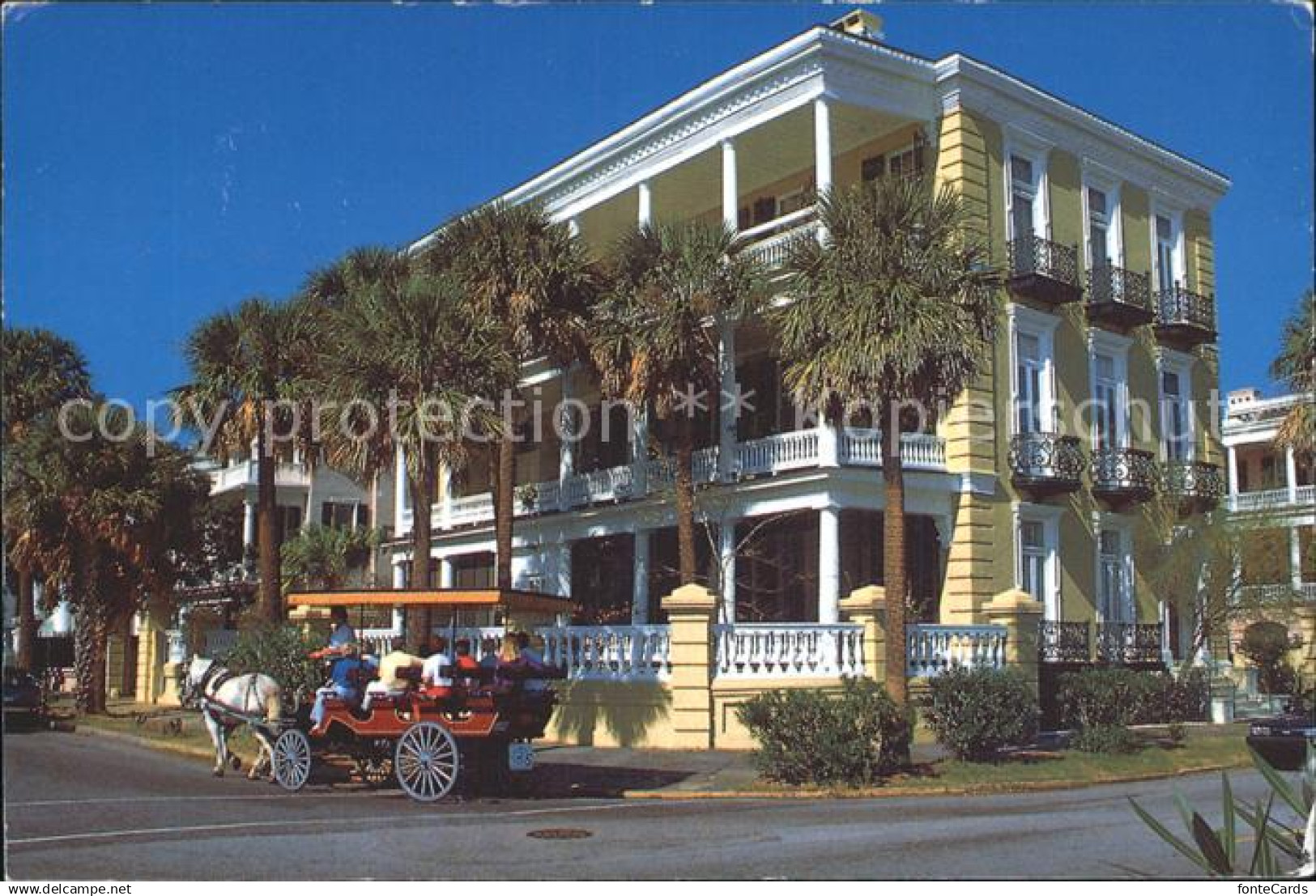 71965774 Charleston South Carolina Strassenpartie Pferdewagen