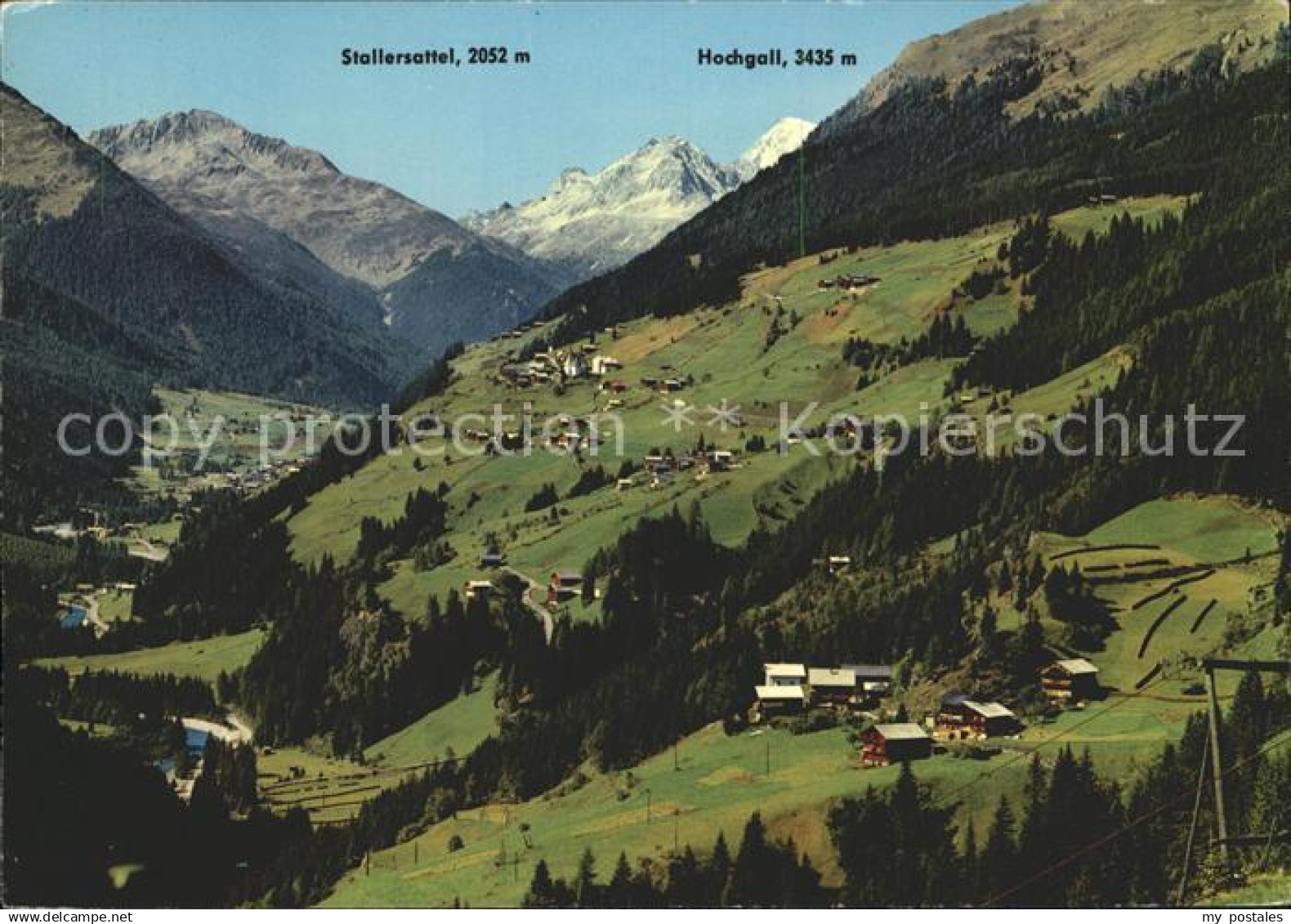 71974608 Defereggental Tirol Stallersattel Hochgall