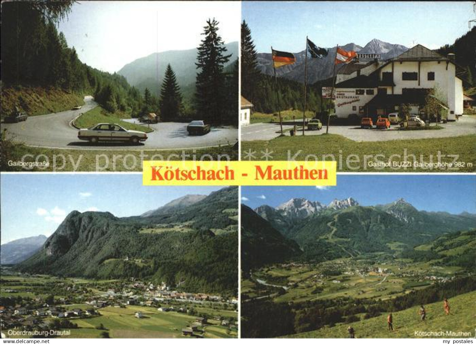 71975491 Koetschach-Mauthen Kaernten Gailbergstrasse Gasthof Buzzi Oberdrauburg