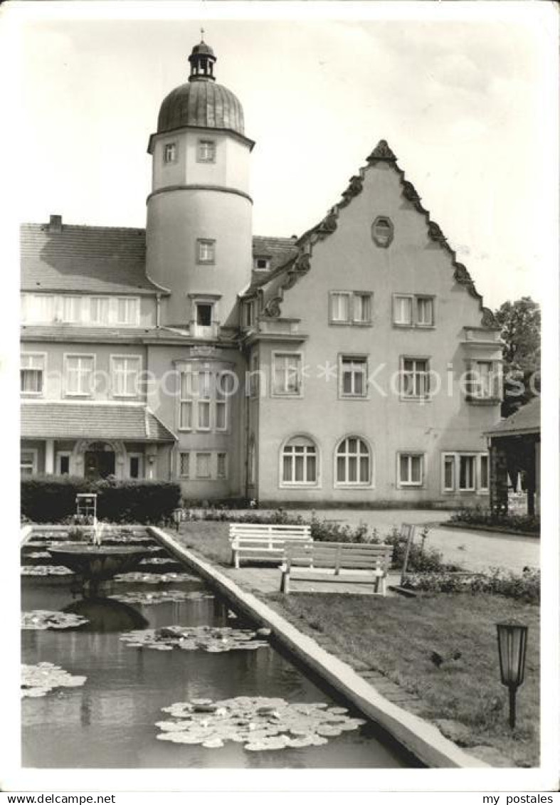 71977297 Helmsdorf Leinefelde Handwerker Erholungsheim Teich Seerosen