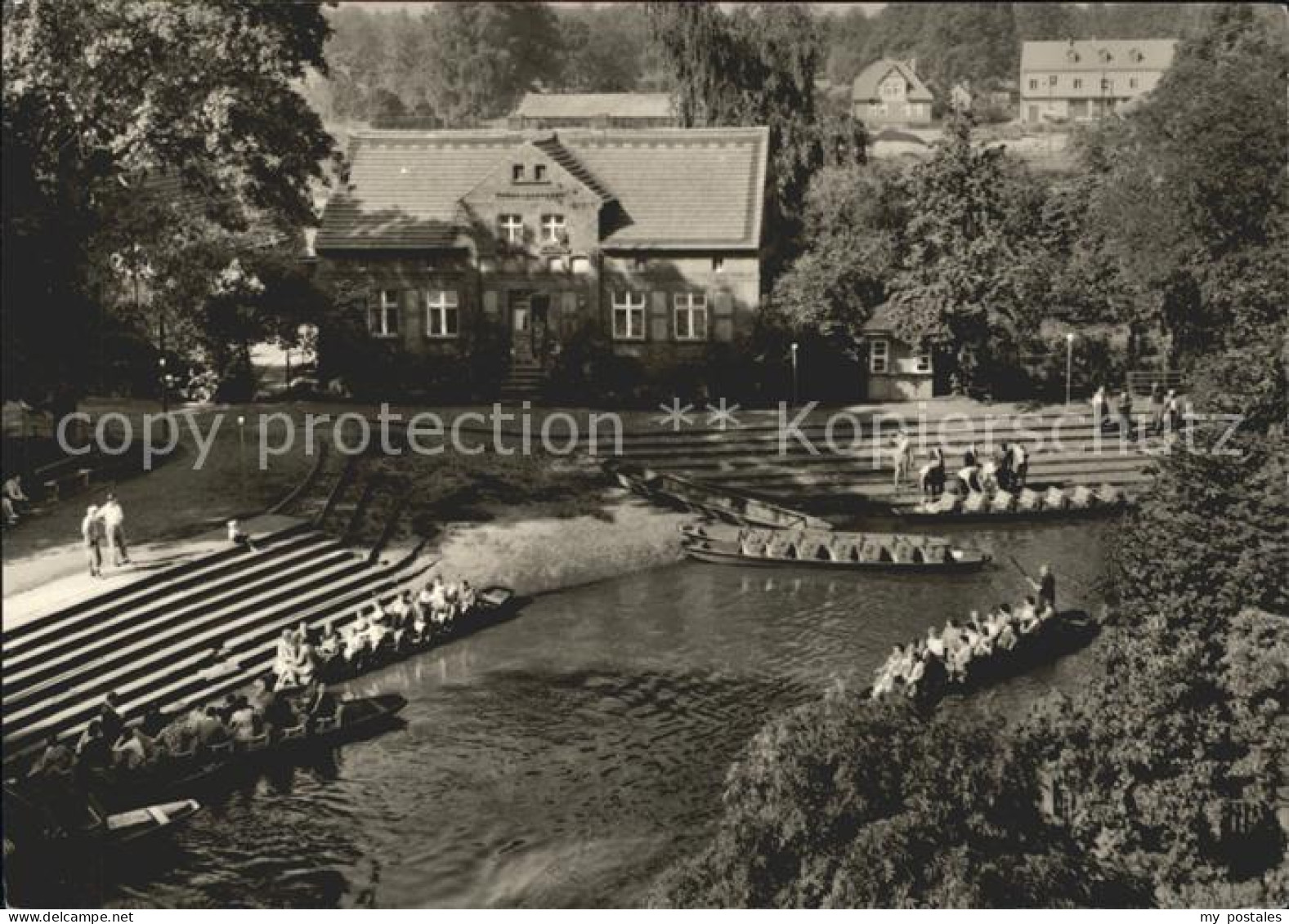 71978219 Burg Spreewald Hafenpartie Burg