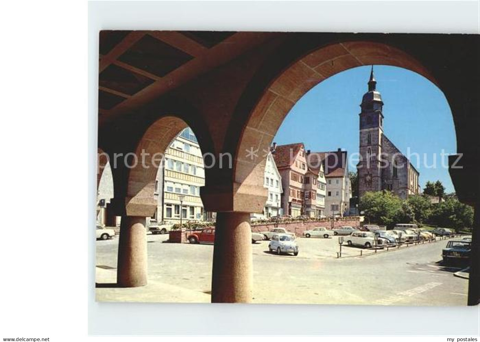 71979295 Boeblingen Marktplatz Stadtkirche Boeblingen