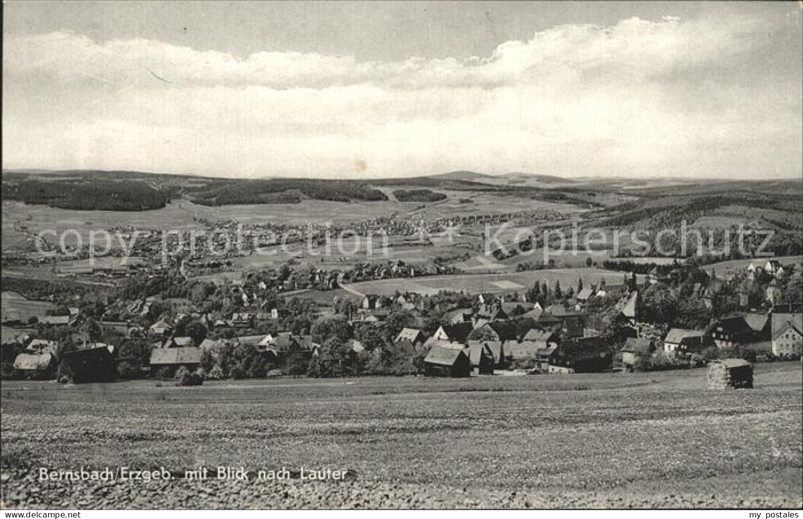 71982115 Bernsbach mit Lauter Panorama Bernsbach