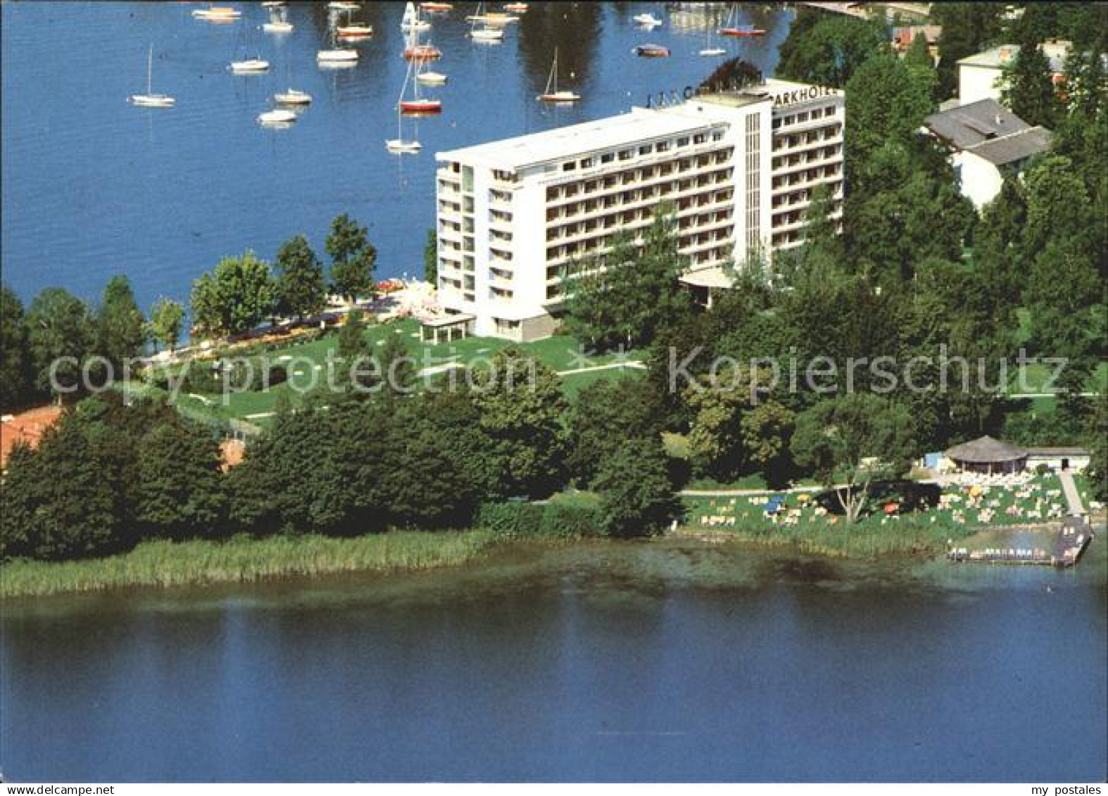 71985953 Poertschach Woerthersee Fliegeraufnahme Parkhotel Poertschach