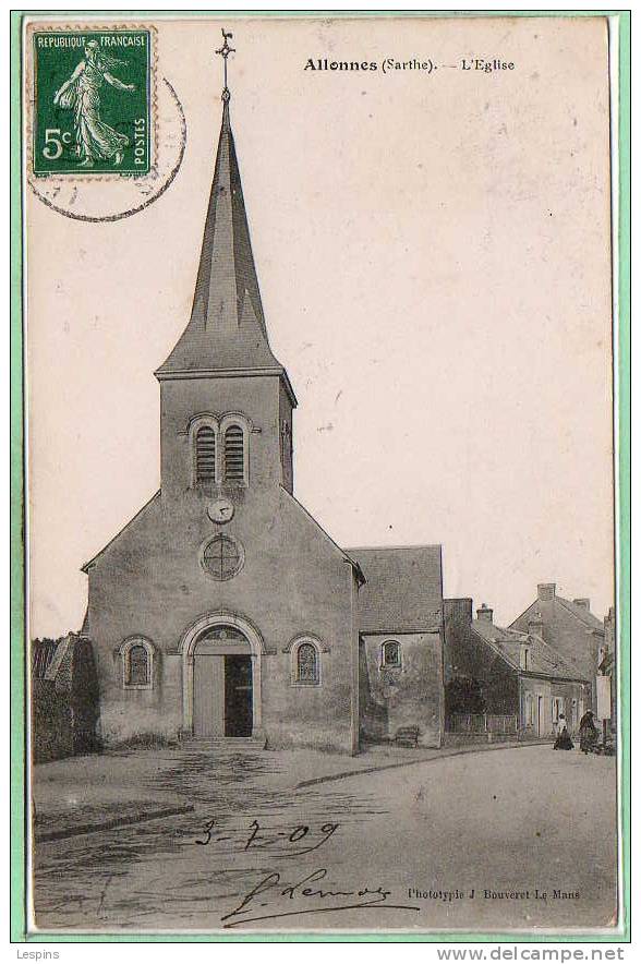 72 - ALLONNES -- L'Eglise