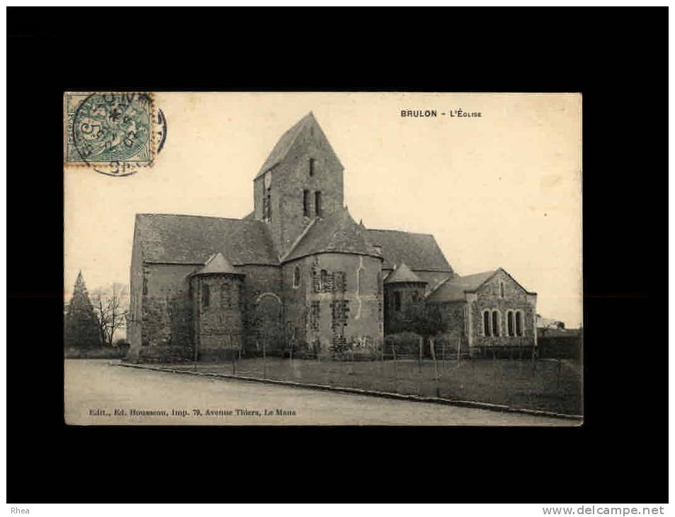 72 - BRULON - L'Eglise