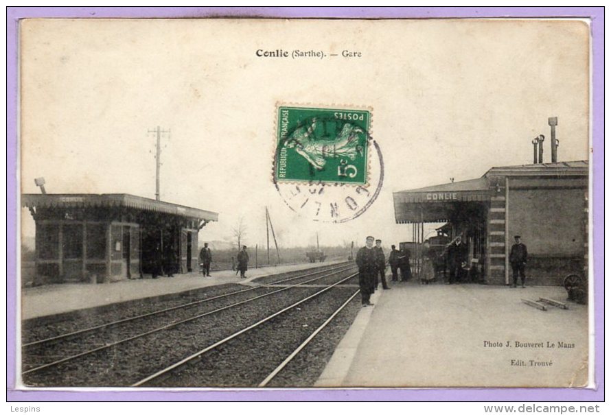 72 - CONLIE -- La gare