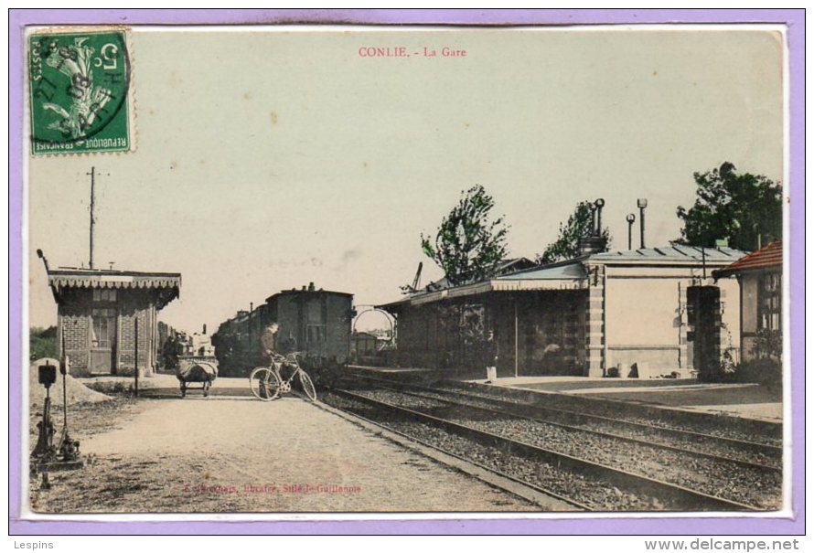 72 - CONLIE -- La gare