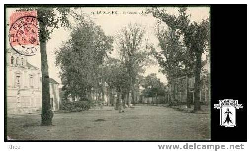 72 La Flèche - 74.  LA FLECHE - Boulevard d'Alger -  cpa Rhea D72D  C72154C