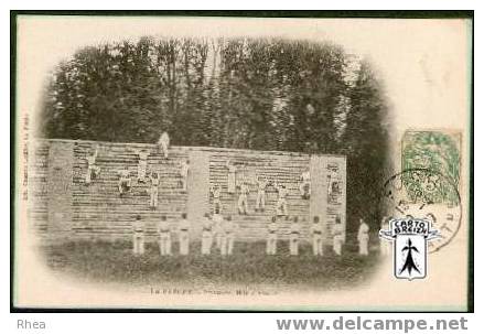 72 La Flèche - LA FLECHE - Prytanée, Mur d'Assaut - cpa