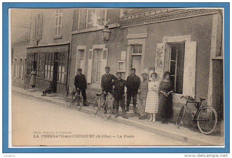 72 - La FRESNAYE sur CHEDOUET --  La Poste