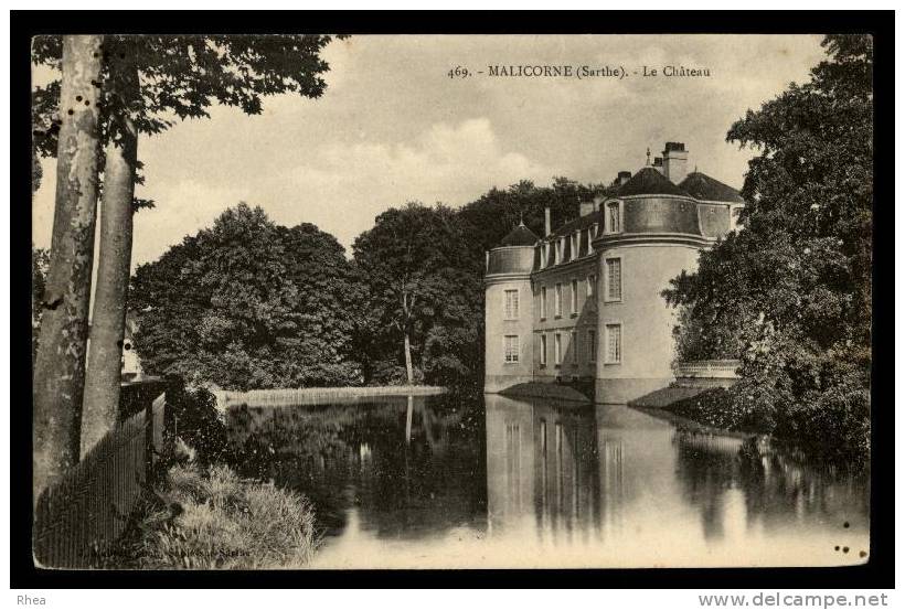 72 Malicorne-sur-Sarthe chateau D72D K72179K C72179C RH072700