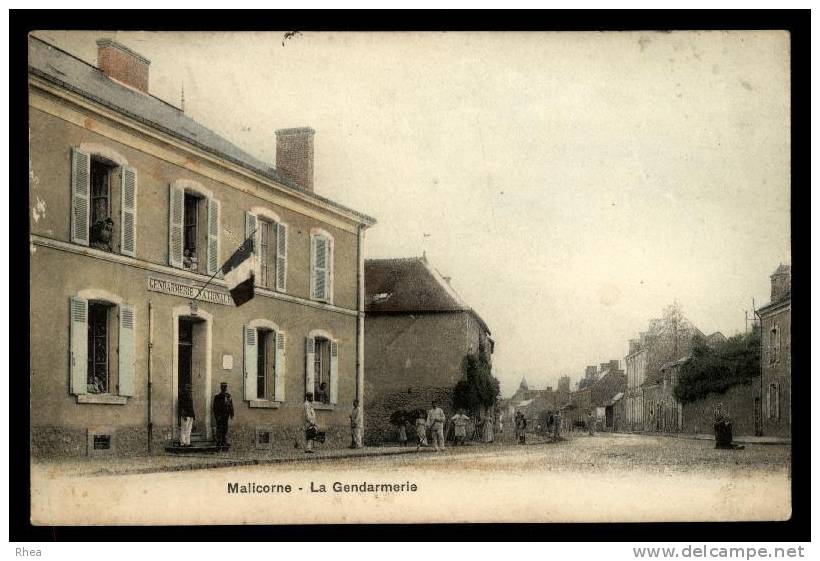 72 Malicorne-sur-Sarthe gendarmerie D72D K72179K C72179C RH072714