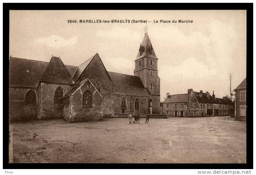 72 Marolles-les-Braults eglise D72D K72189K C72189C RH072807