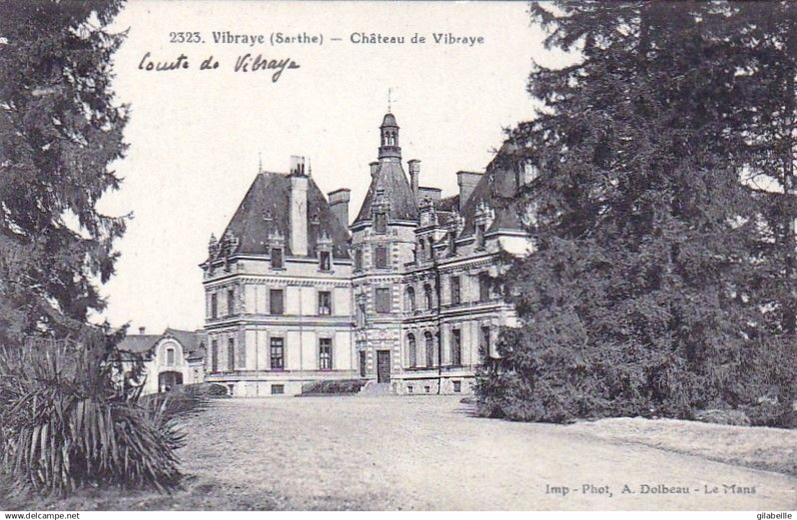 72 -  VIBRAYE - chateau de Vibraye