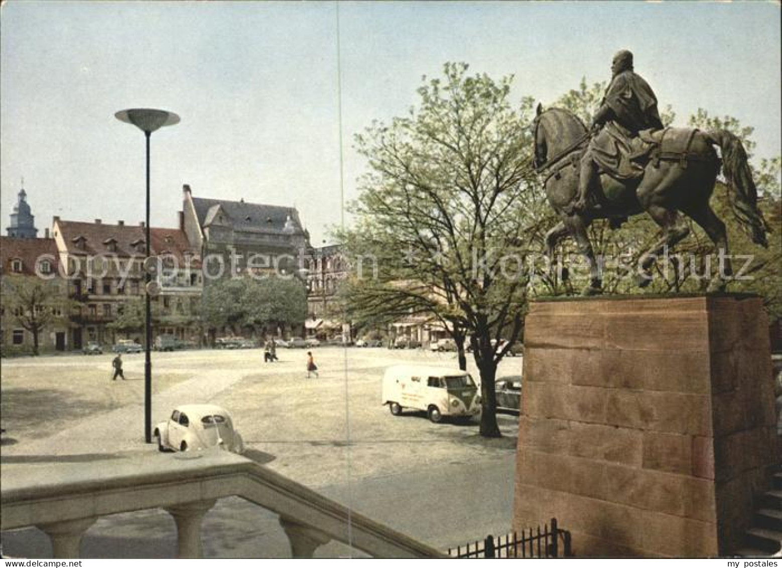 72001891 Landau Pfalz Paradeplatz Denkmal  Landau