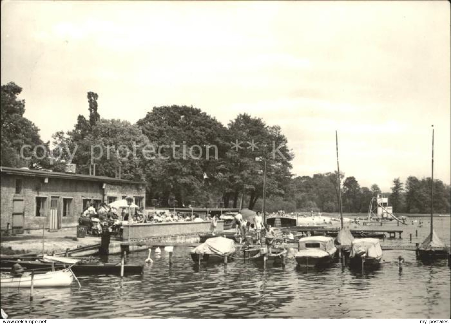 72007469 Oranienburg Restaurant und Bootshaus am Lebnitzsee Oranienburg