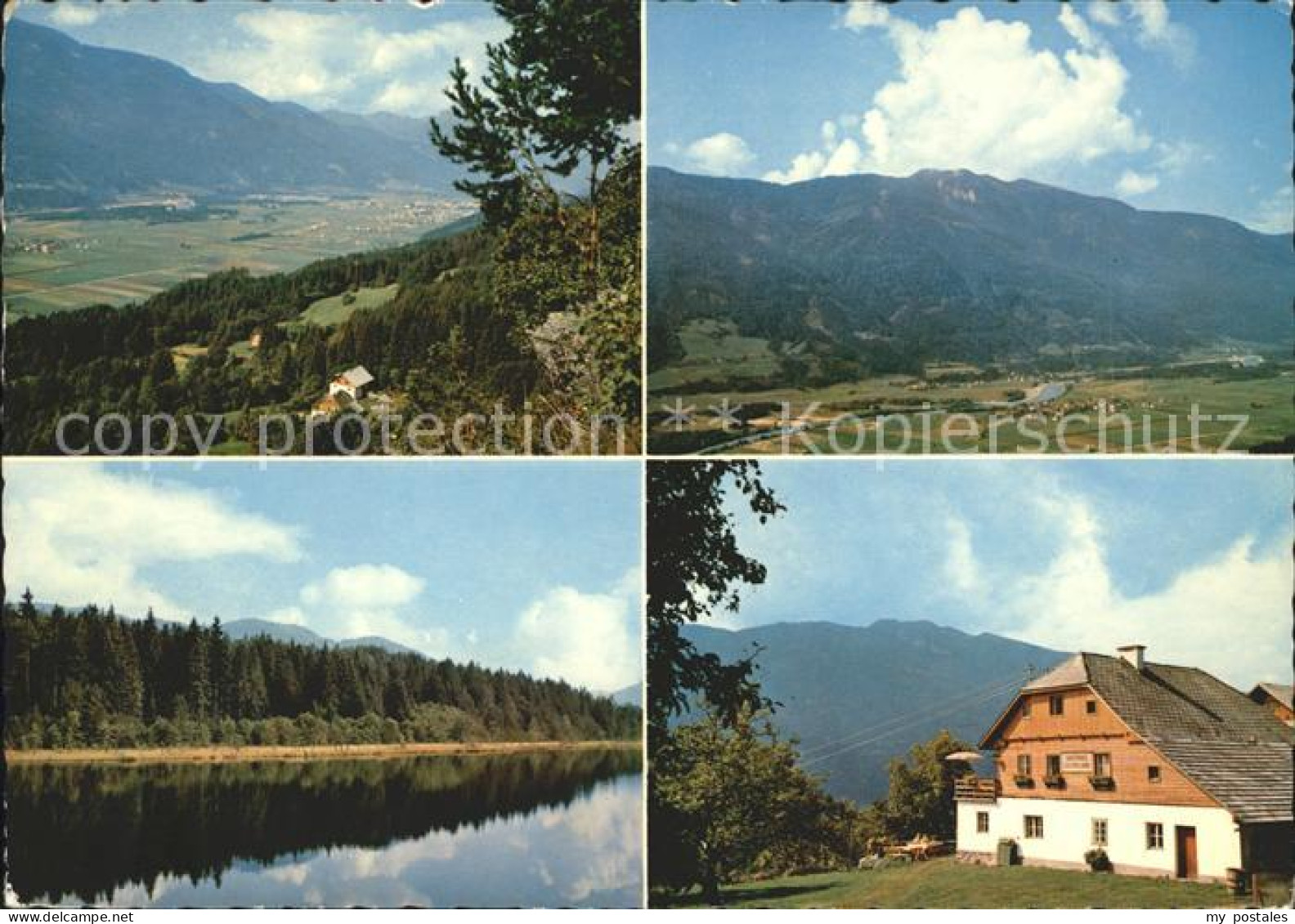 72007563 Spittal Drau Gasthof Lug ins Land Oberzmoeln Panorama Spittal an der Dr