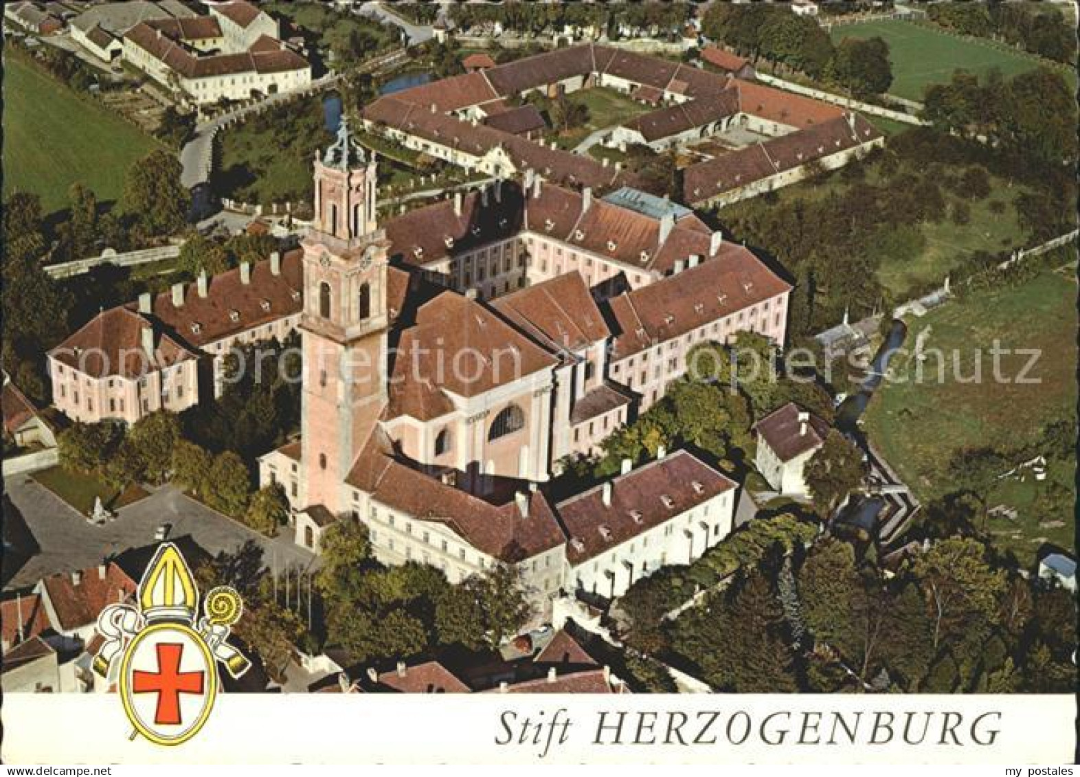 72010364 Herzogenburg Stift Fliegeraufnahme