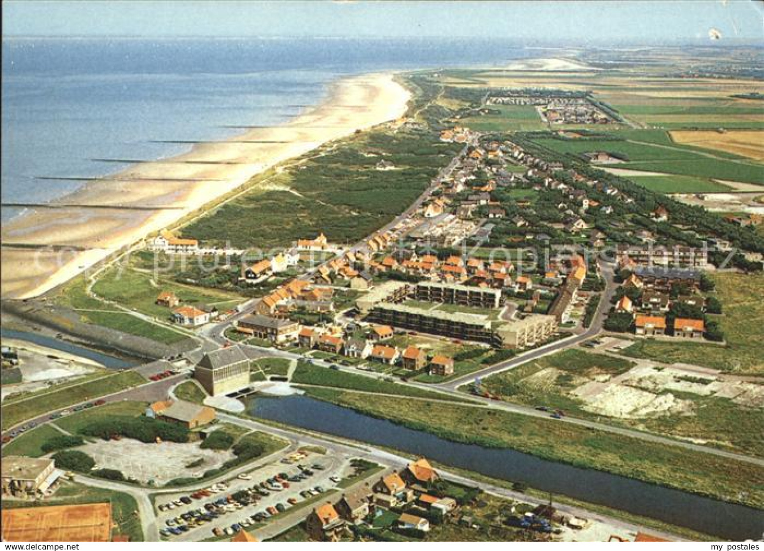 72010378 Cadzand Zeeland Luchtfoto