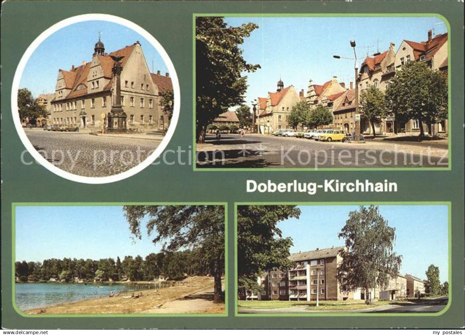 72015757 Kirchhain Doberlug-Kirchhain Markt Rathaus Strandbad Bahnhofstrasse